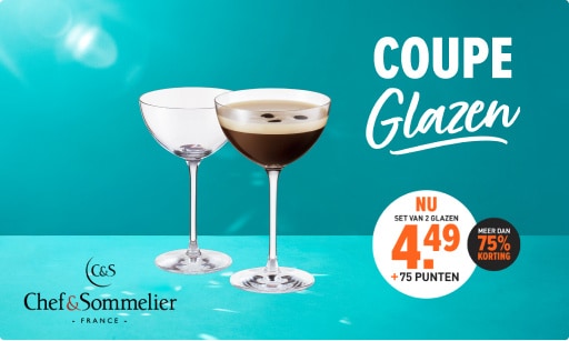 Coupe glazen